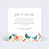 Cartes Invitation Mariage Envolée Florale