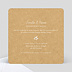 Cartes invitation mariage Timeline Dentelle Verso