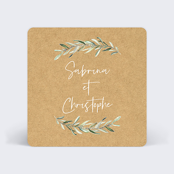 Cartes Invitation Mariage Olivier