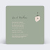 Cartes invitation mariage Argile Verso