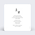 Cartes invitation mariage Sahara Verso
