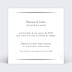 Cartes invitation mariage Timeline Calligraphie Verso