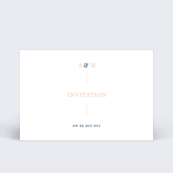 Cartes Invitation Mariage Caractère