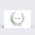 Cartes Invitation Mariage Couronne de Laurier