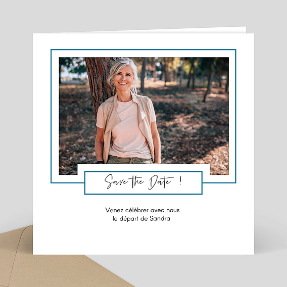 Invitation Professionnelle Découpe Cadre