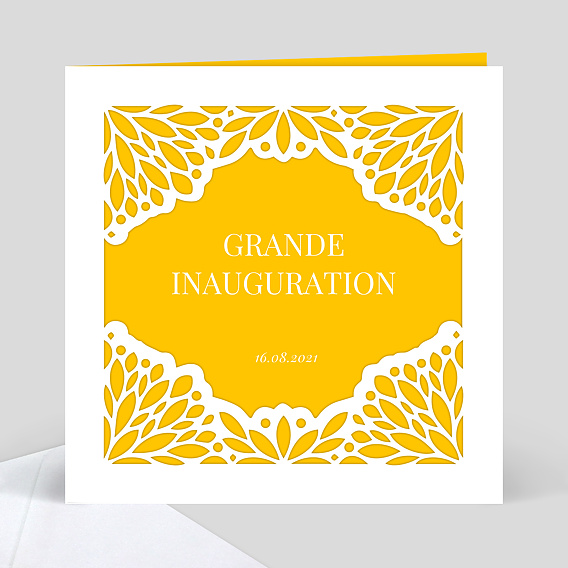 Invitation Professionnelle Découpe Mille et Une Nuits