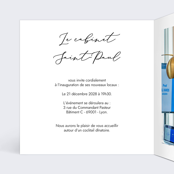 Invitation Professionnelle Invitation Cadre Couleur Modifiable