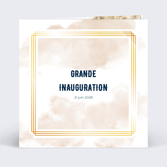 Invitation Professionnelle Dorure Mystique