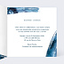 Invitation professionnelle Flocons Peinture Intérieur Droit