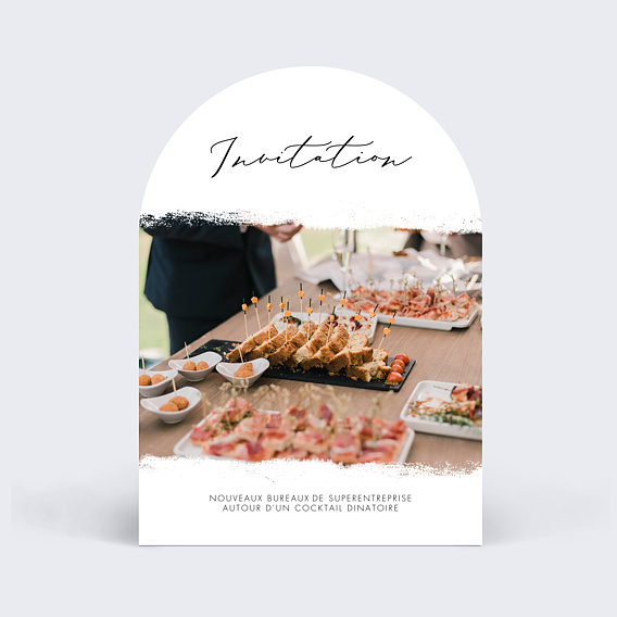 Invitation Professionnelle Manuscrite
