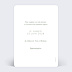 Invitation professionnelle Bleu nuit Verso