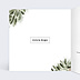 Invitation Professionnelle Couronne Pomme de Pin