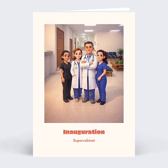 Invitation Professionnelle Votre équipe en film d’animation