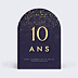 Invitation Professionnelle Pluie de Fête
