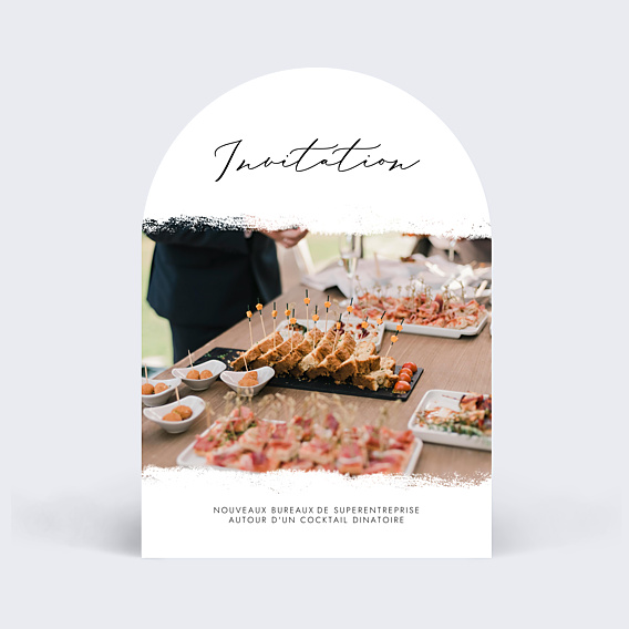 Invitation Professionnelle Manuscrite