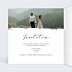 Invitation Professionnelle Effet photo avec graines