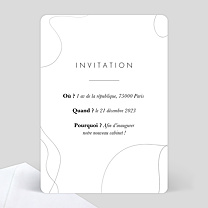 Invitation Professionnelle minimaliste