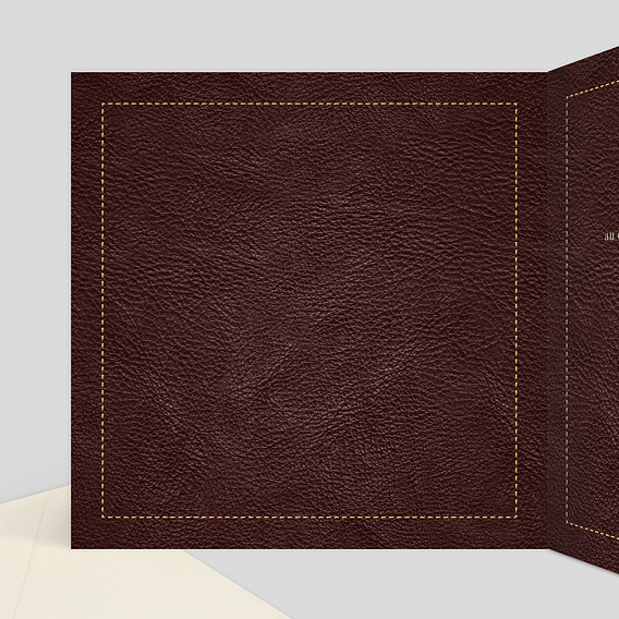 Invitation professionnelle Agenda  Intérieur Gauche