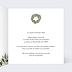 Invitation Professionnelle Couronne Pomme de Pin