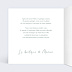 Invitation Professionnelle Bohemia avec graines