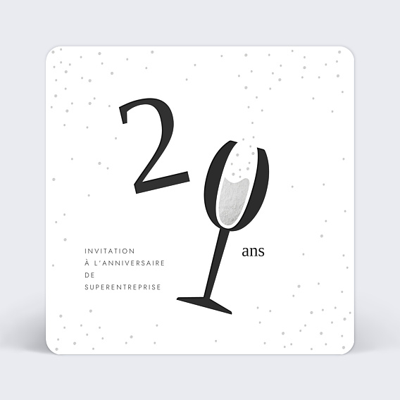 Invitation professionnelle Levons nos Verres