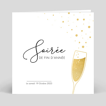 Invitation Professionnelle Champagne