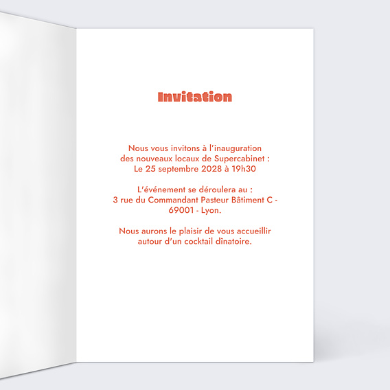 Invitation Professionnelle Votre équipe en film d’animation