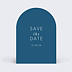 Invitation professionnelle Bleu nuit