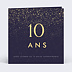 Invitation professionnelle Pluie de Fête Recto