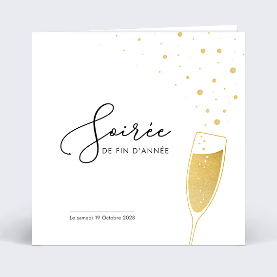 Invitation Professionnelle Champagne