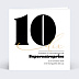 Invitation Professionnelle 10 ans Moderne