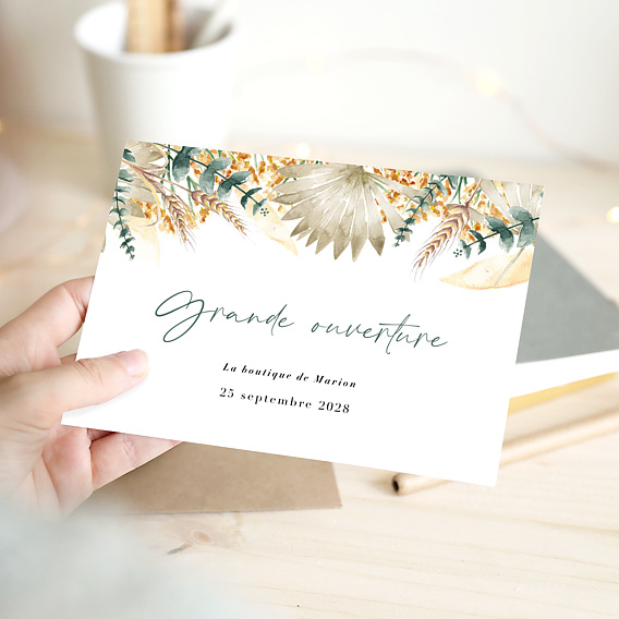 Invitation professionnelle Bohemia Après 4