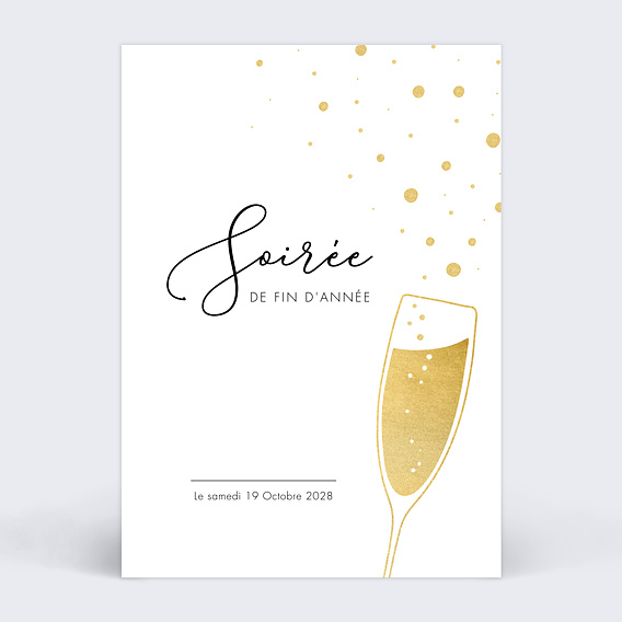 Invitation professionnelle Champagne