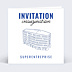 Invitation Professionnelle Votre photo illustrée au trait simple
