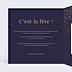 Invitation Professionnelle Pluie de fête avec graines