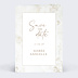 Invitation professionnelle Marbre Recto