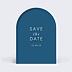 Invitation Professionnelle Bleu nuit