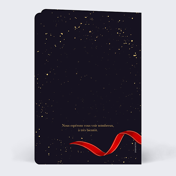 Invitation Professionnelle Ruban