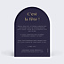 Invitation Professionnelle Pluie de Fête