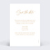 Invitation Professionnelle Save the date soirée