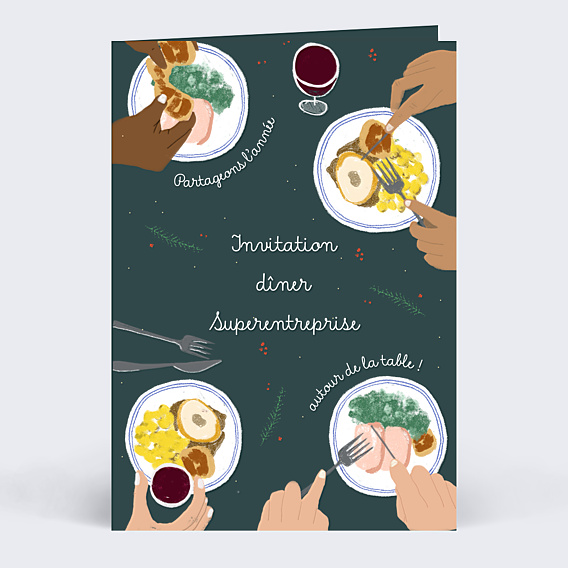 Invitation Professionnelle Repas Entreprise