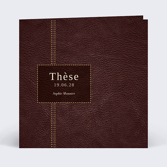 Invitation professionnelle Agenda  Recto