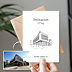 Invitation Professionnelle Votre photo en croquis