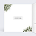 Invitation Professionnelle Couronne Pomme de Pin