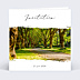 Invitation Professionnelle Effet photo avec graines