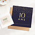 Invitation professionnelle Pluie de fête avec graines