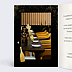 Invitation professionnelle Champagne festif Intérieur Gauche