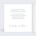 Invitation Professionnelle Bohemia avec graines