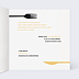 Invitation professionnelle Diner Entreprise Intérieur Droit
