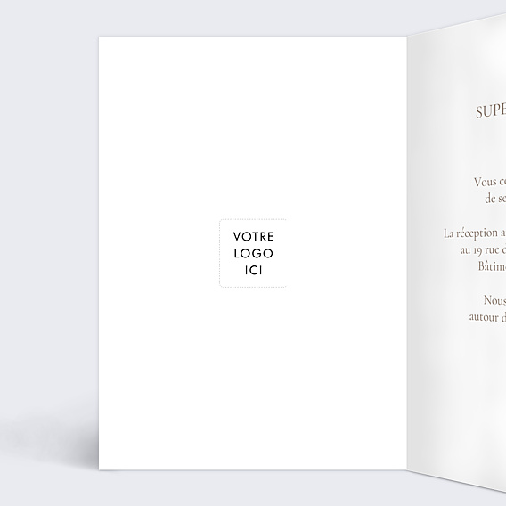 Invitation Professionnelle Votre équipe en manga